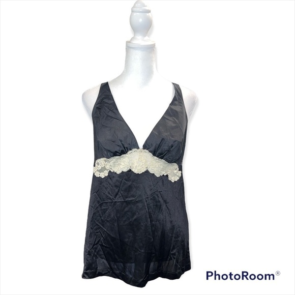 Vintage Vanity Fair Black Camisole Size 34 - Picture 1 of 5